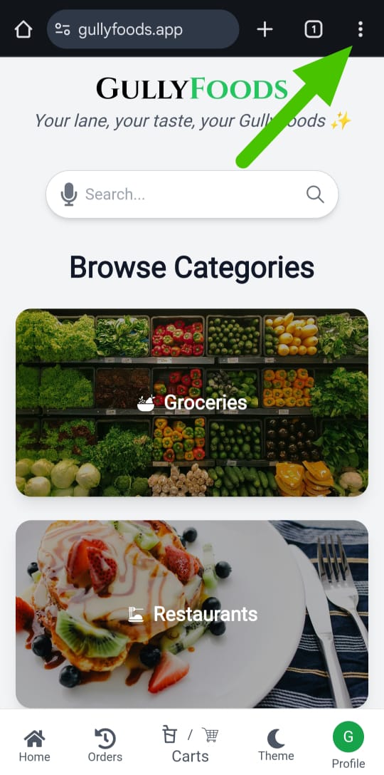 GullyFoods – Your lane, your taste, your GullyFoods